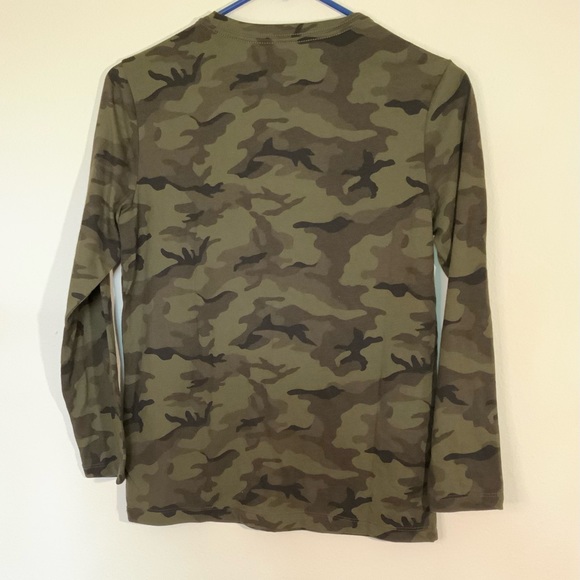 Little Boys Old Navy Long Sleeve Shirt 10/12 - Picture 2 of 2